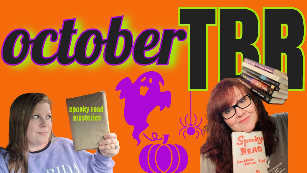 October TBRs (probably... possibly... or not) + a mystery spooky book vlog coming this month