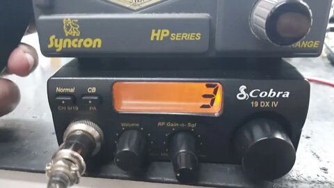 Reparo no PX COBRA 19DX