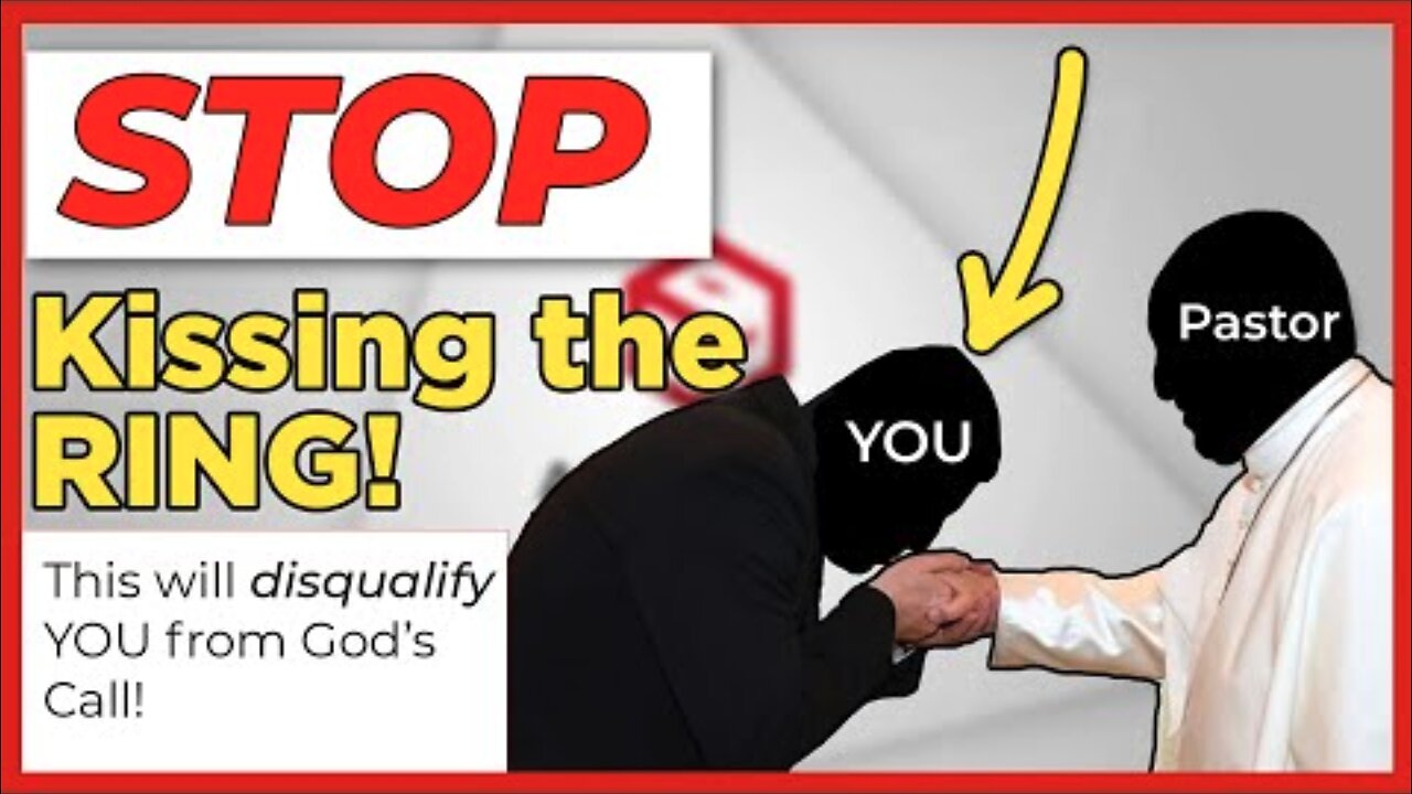 STOP Kissing the Ring! Church Go Along--Get Along