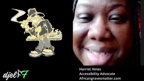 Harriet Hines, disability advocate and founder of African Graves Matter