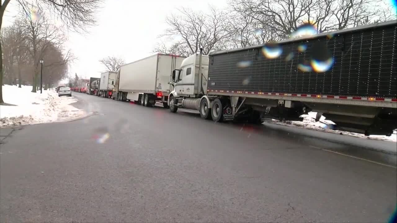 No blockade in Buffalo, but border protest creates WNY backups