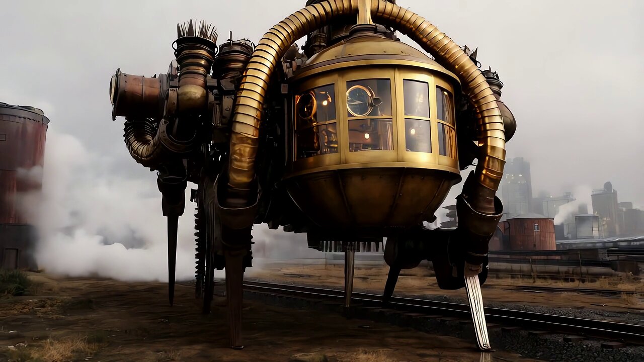 Steampunk Meditations | 45Min of Ambient Music & Stunning Scenery