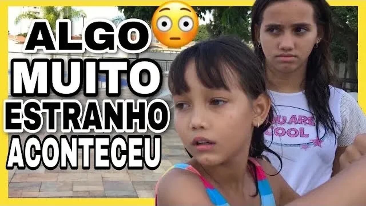 OLHA SÓ O QUE ACONTECEU NA PISCINA - 3 irmãs demais