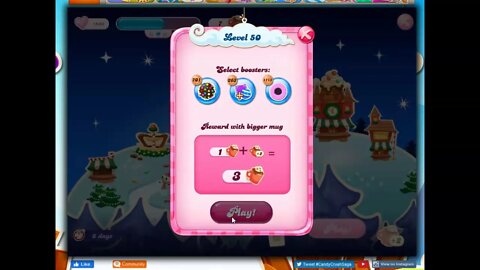 Winter Festival Level 50 Audio Talkthrough for Candy Crush
