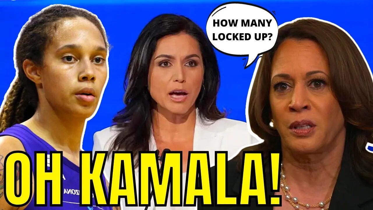 Kamala Harris Gets BLASTED by Tulsi Gabbard Over "MISSION" to FREE WNBA Star Brittney Griner!