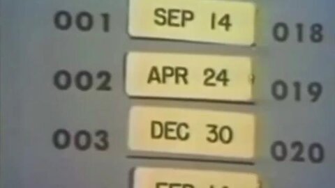 Imagine being 19 and watching live TV to see if you have been drafted to fight in Vietnam