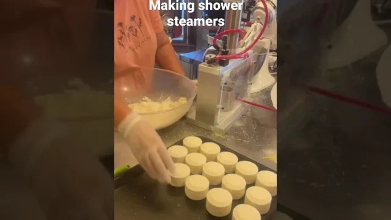 Making shower steamers