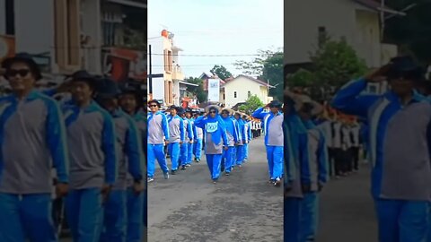 Gerak Jalan / PBB WAKIL guru2 SMPN 3. KOTA PAGAR ALAM.