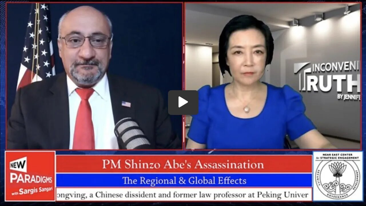 Jennifer Zeng: Host: Inconvenient Truths, Abe’s Assassination, New Paradigms w/Sargis Sangari