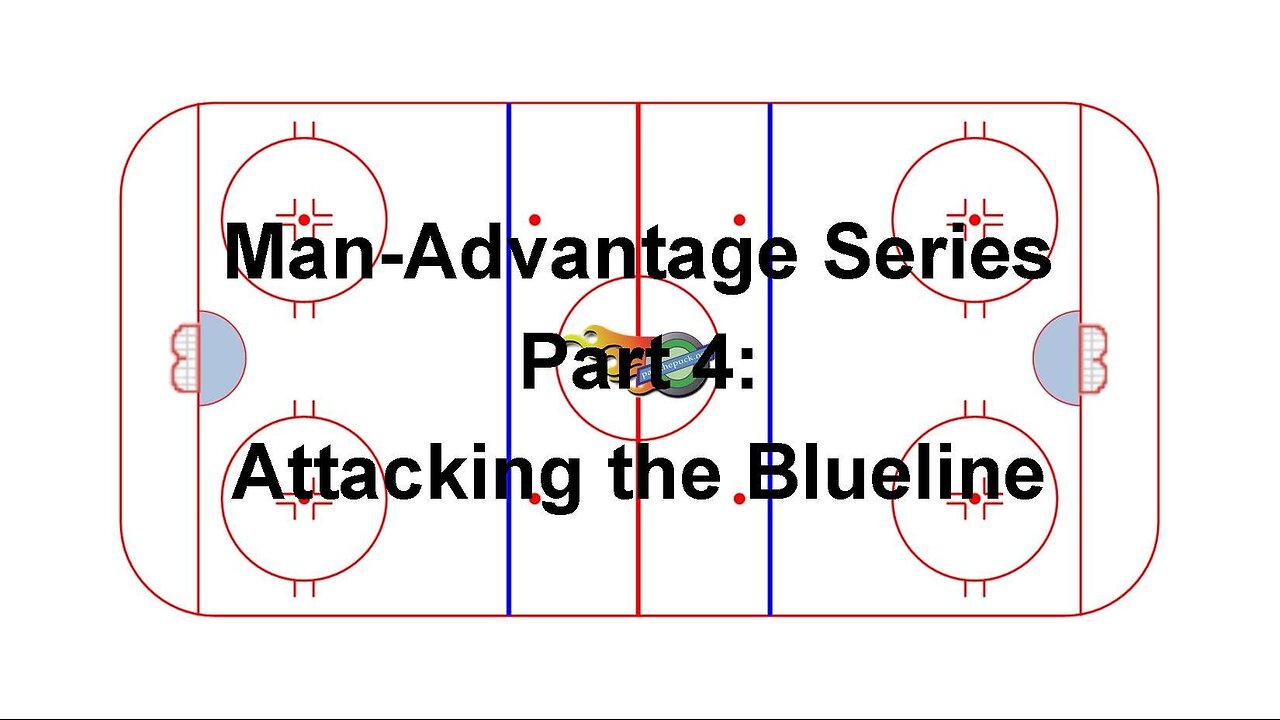 Tactical Video 34: Playing with the Man-Advantage Series Part 4: Attacking the Blue Line