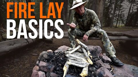 The Easy Way to do a Fire Lay | TJack Survival