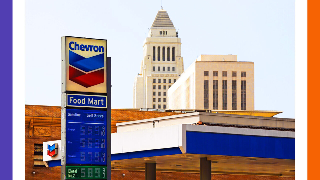 Chevron Leaving California