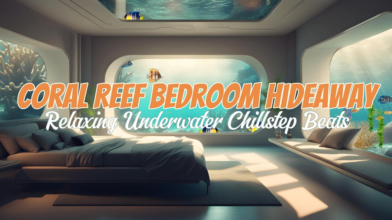 Coral Reef Bedroom Hideaway | Relaxing Underwater Chillstep Beats | Under The Ocean