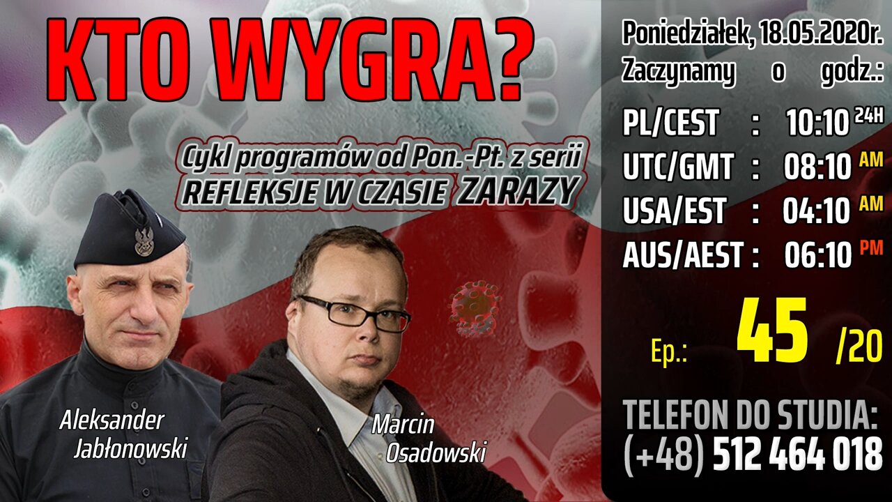 KTO WYGRA? - Olszański, Osadowski NPTV (18.05.2020)