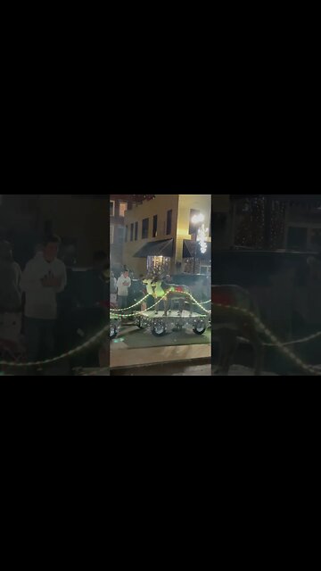 MPB gets Santa and All his reindeer to roll through the Murphy, NC Christmas parade.