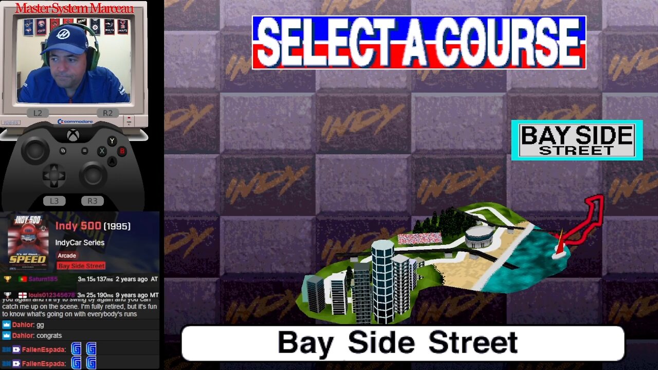 Indy 500 [Arcade SEGA 1995] Bay Side Street [3'13"228] WR🥇🥛 | Master System Marceau World Record