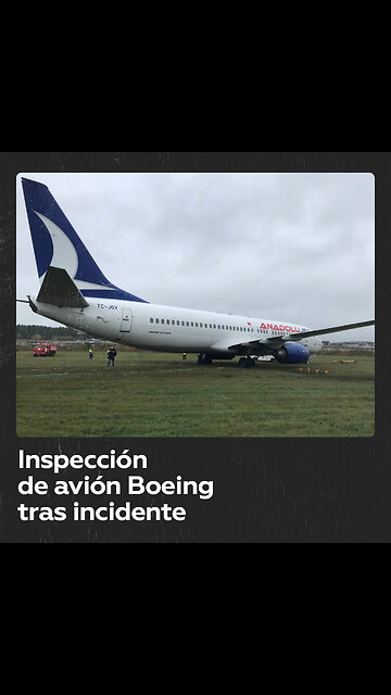 Someten al Boeing turco a inspección tras salirse de pista al aterrizar en Perm