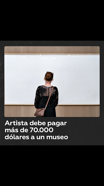 Artista danés es condenado a devolver dinero por presentar a un museo marcos vacíos