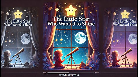 The Little Star Who Wanted to Shine!!👦🏻