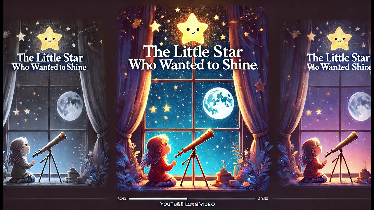 The Little Star Who Wanted to Shine!!👦🏻