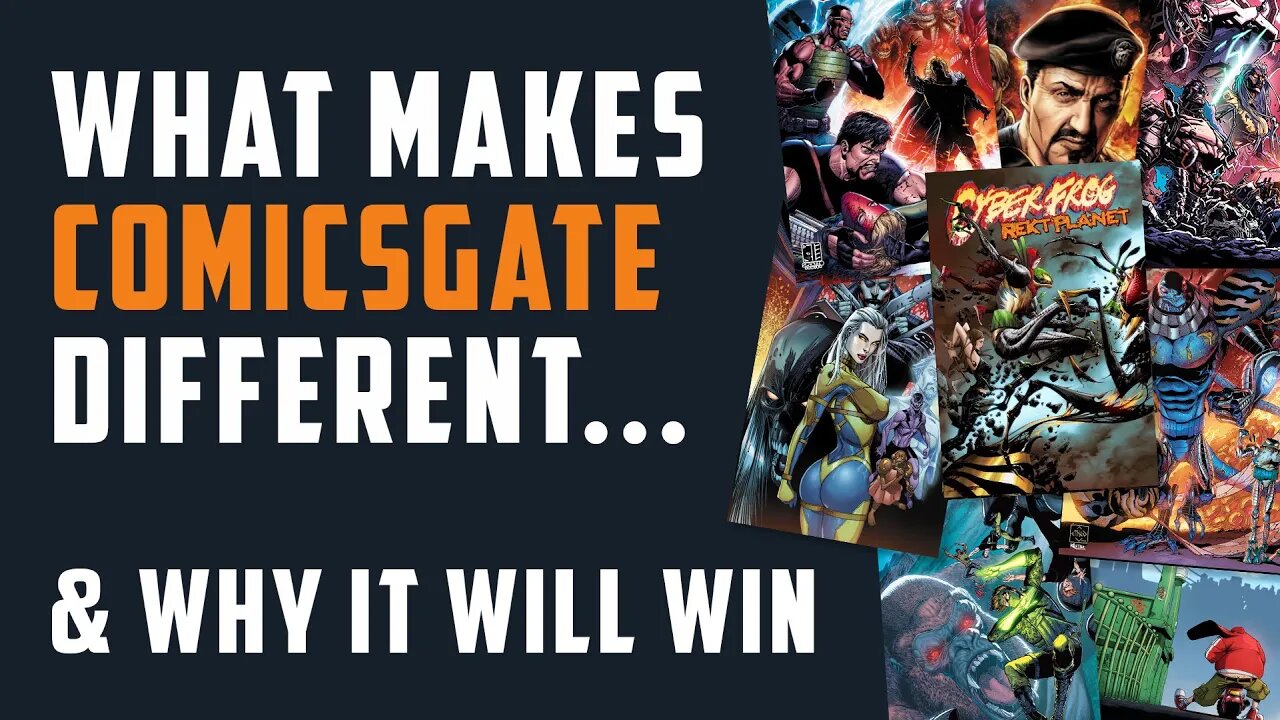 What makes Comicsgate different... and why it will WIN