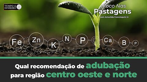 El Niño: qual recomendação de adubação para região centro oeste e norte.