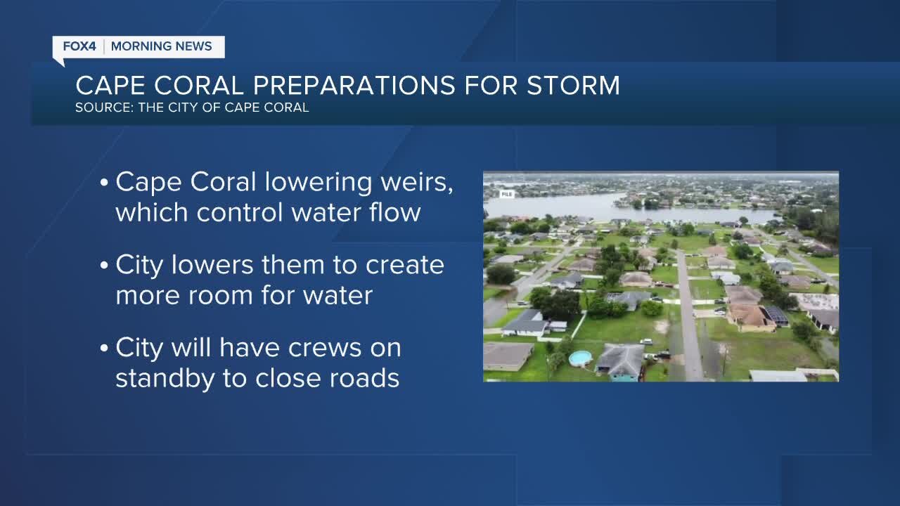 Communities prepare for torrential tropical rainfall