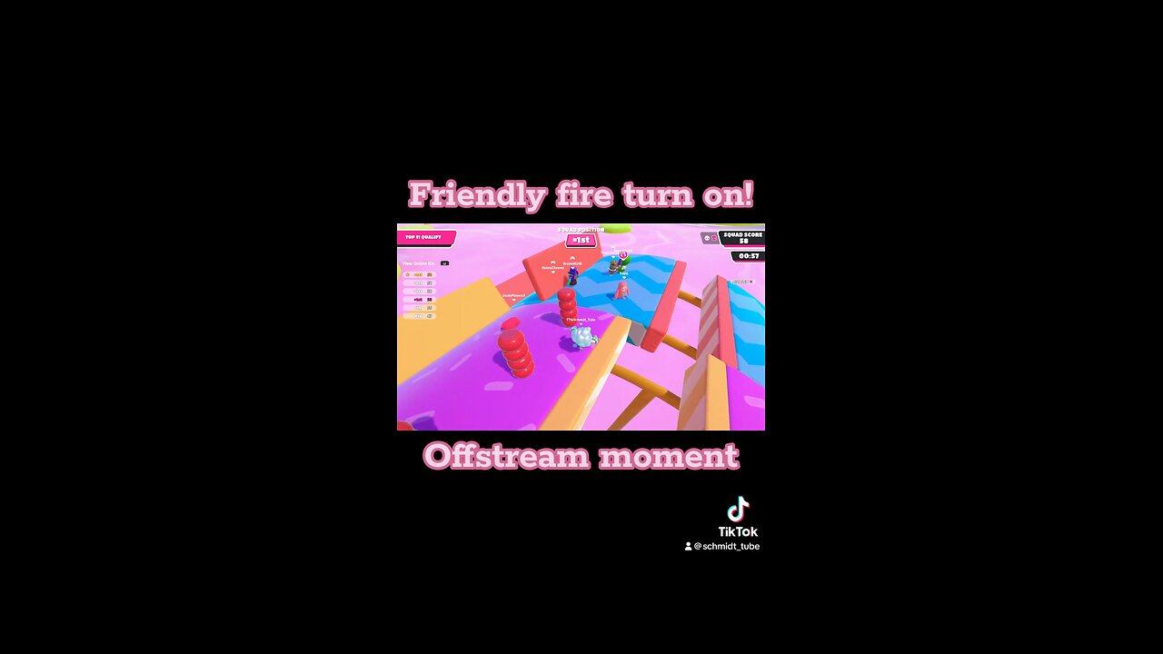 #fallguys #duos #offstream #rage #funny #fyp #short #friendlyfire #trolling #karma #rollout #revenge