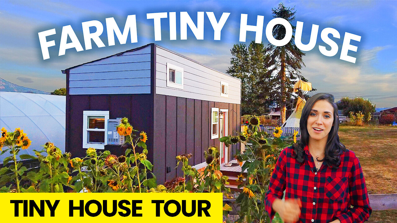 Is the most exquisite FARM TINY HOUSE we have seen? Tiny House & Airbnb Tour