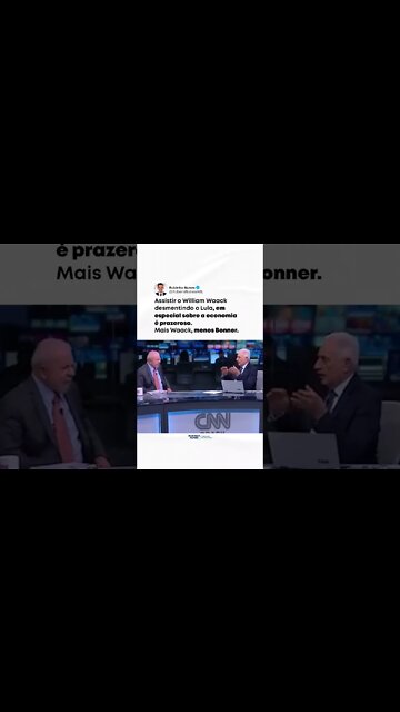 A entrevista na CNN foi uma aula para os lulistas. #shorts #lula #economia #cnnbrasil