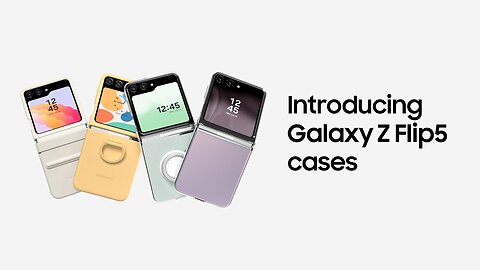 Galaxy Z Flip5: Introducing Galaxy Z Flip5 Cases | Samsung