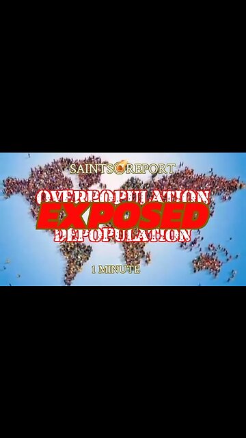 2805. The myth of overpopulation explained in 1 minute