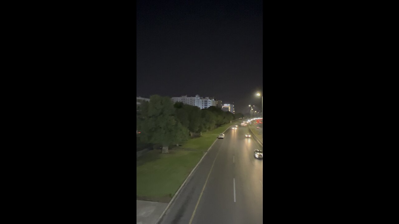 Beautiful night and beautiful road