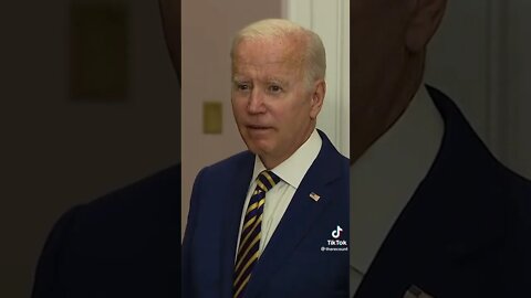 Biden Replies to Reporter asking if its fair to forgive student loans when others paid their own