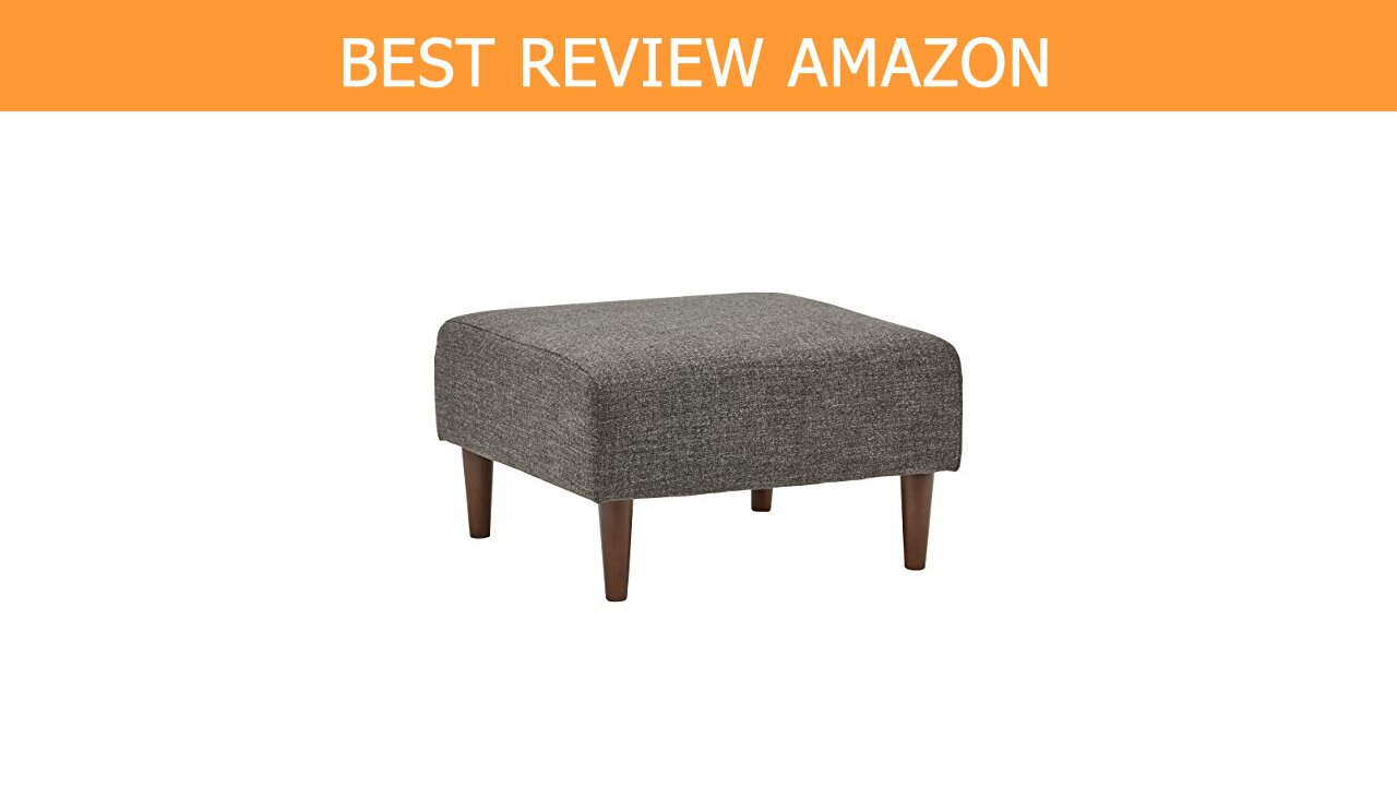 Rivet Mid Century Ottoman Dark Grey Review