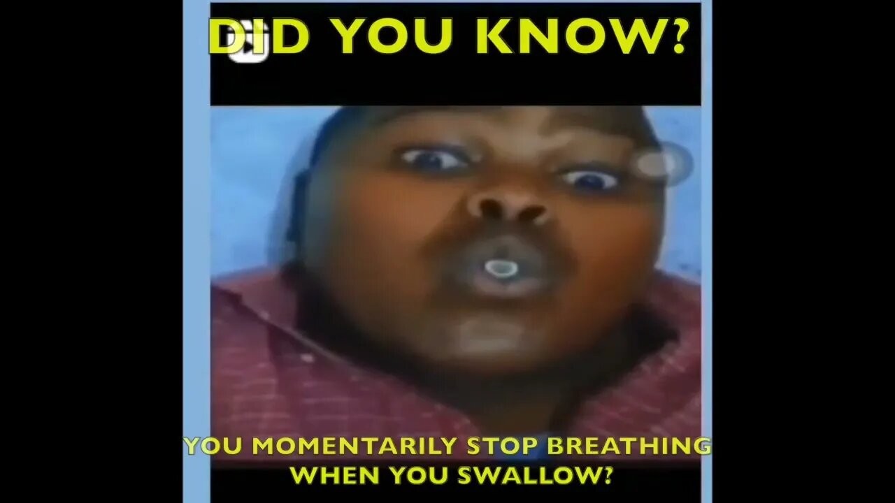 Did you know this about swallowing?