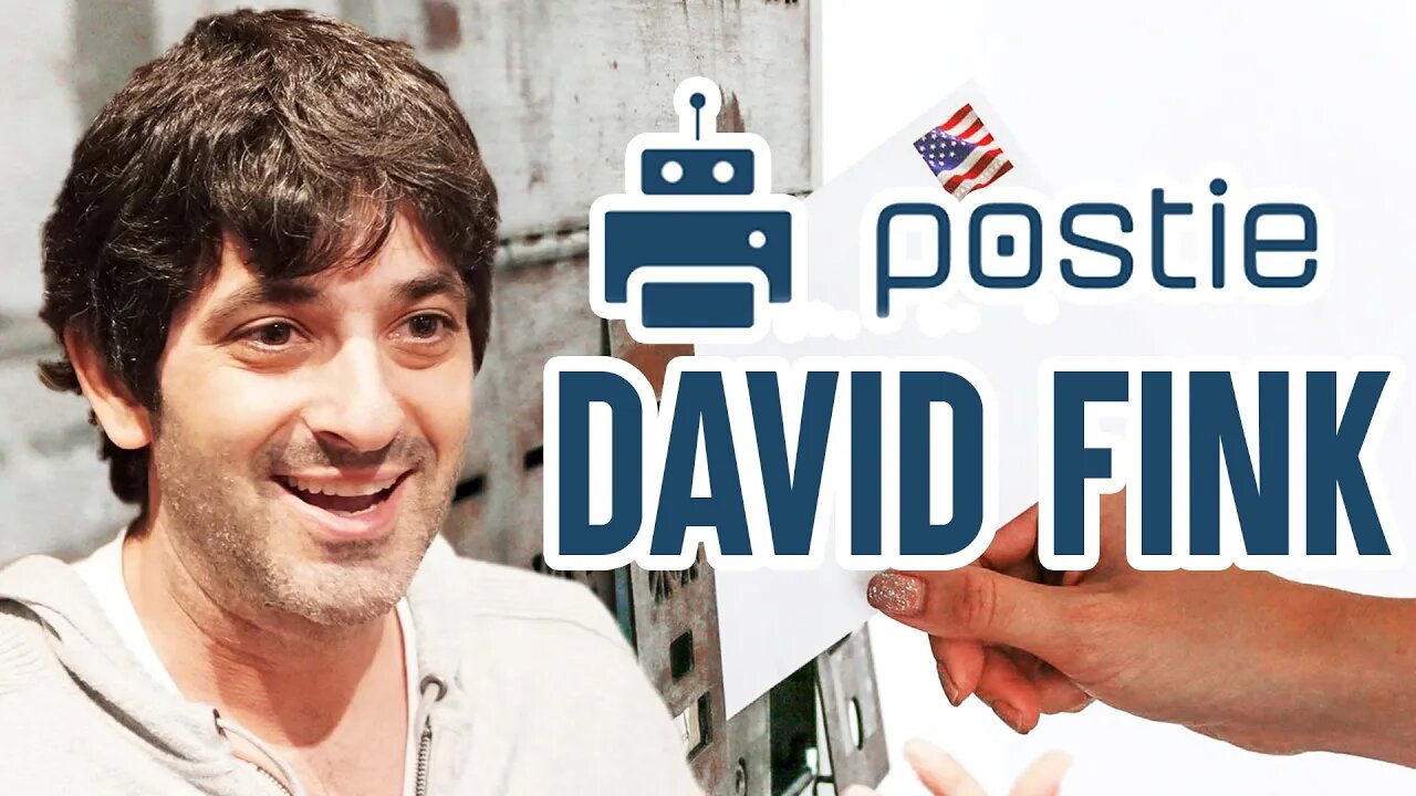 Direct Mail Marketing Platform POSTIE with David Fink