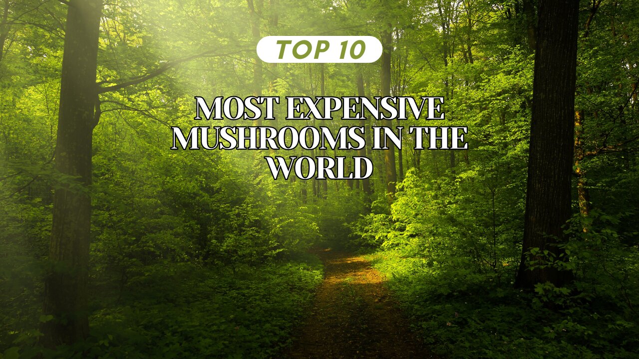 Most Expensive Mushrooms In The World