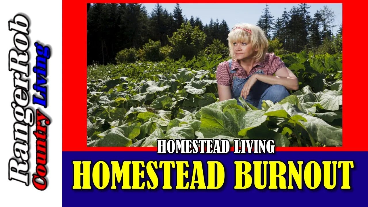 Homestead Burnout, Finding The Balance