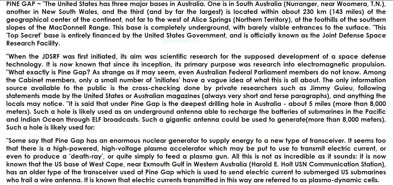 Pine Gap: Hidden Fortress Part 1