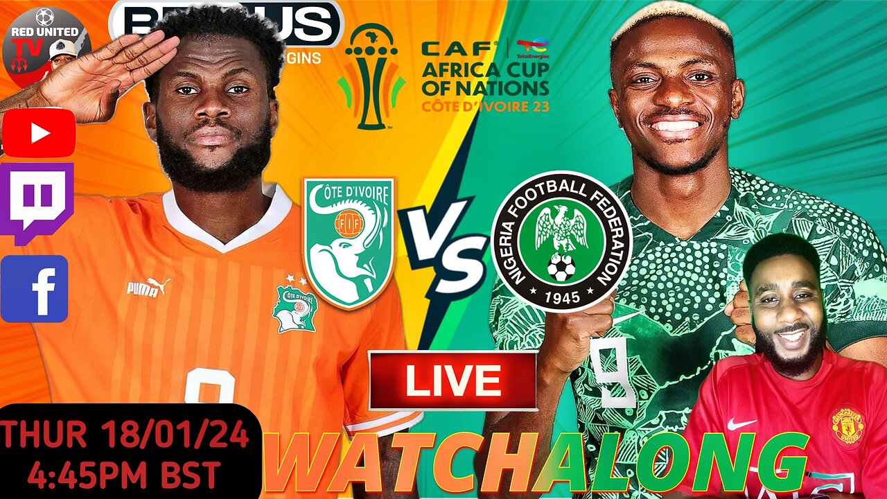 IVORY COAST vs NIGERIA LIVE WATCHALONG - AFRICAN CUP OF NATION 2024 | Ivorian Spice