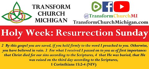 Holy Week 2023: Resurrection Sunday