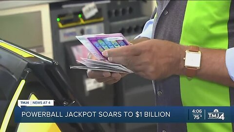 Powerball jackpot soars to $1 billion