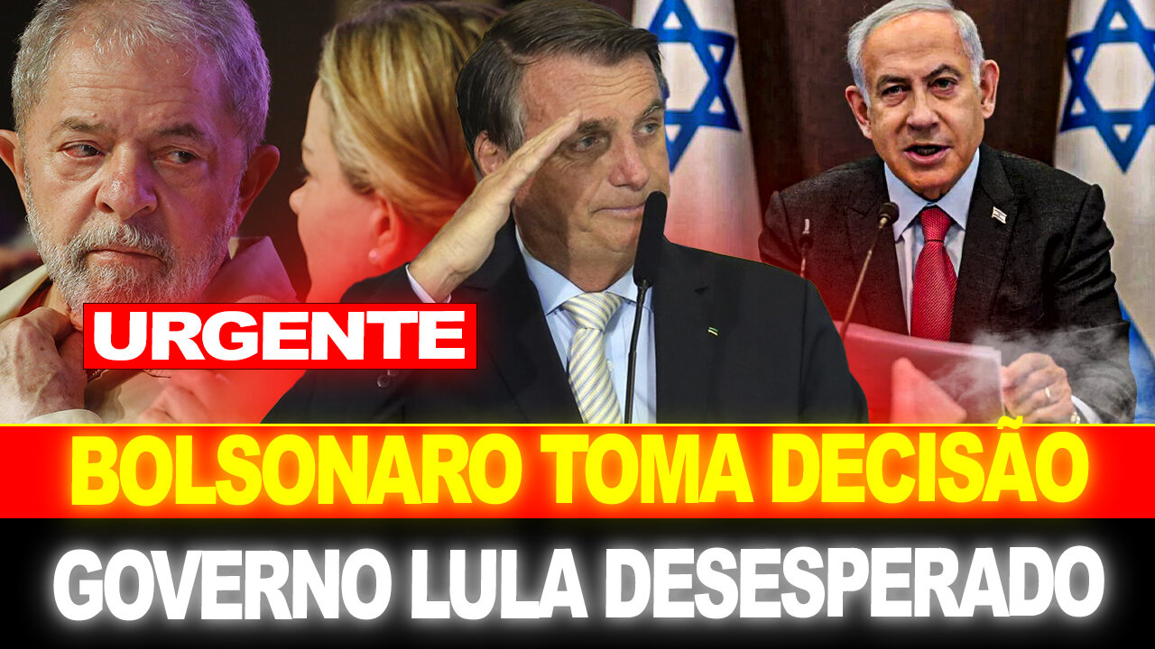 BOLSONARO TOMA DECISÃO INESPERADA !! GOVERNO LULA SE DESESPERA...