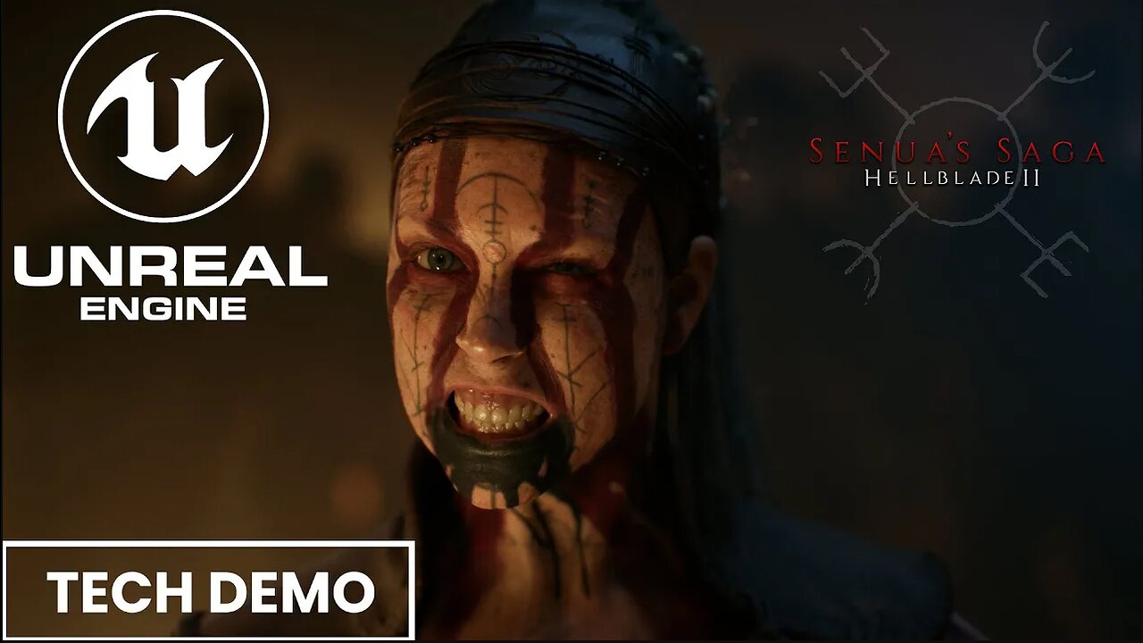 Senua's Saga Hellblade 2 (2023) Unreal Engine 5.2 Demo | 4K UHD