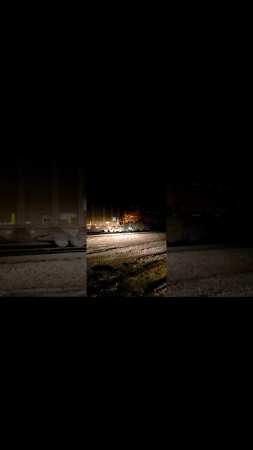 2 BNSF DPU's in the night