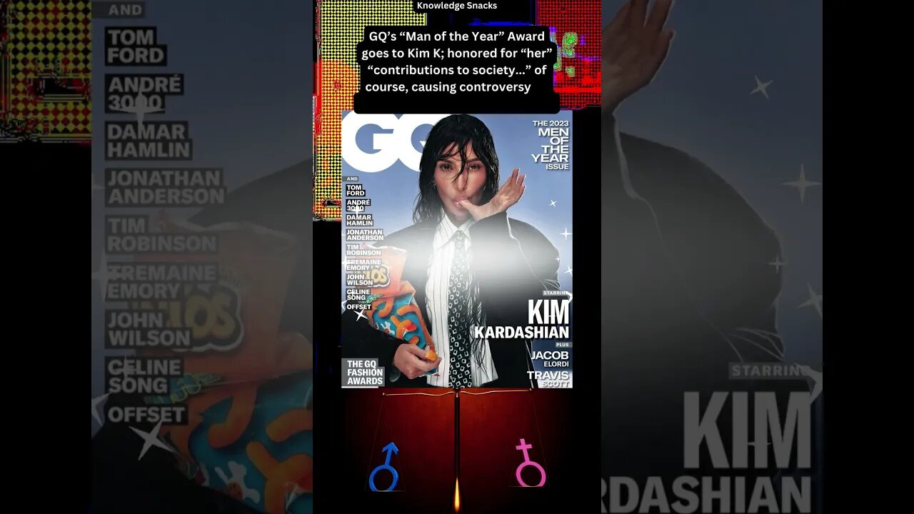 GQ crowns Kim K: "Man of the Year?"