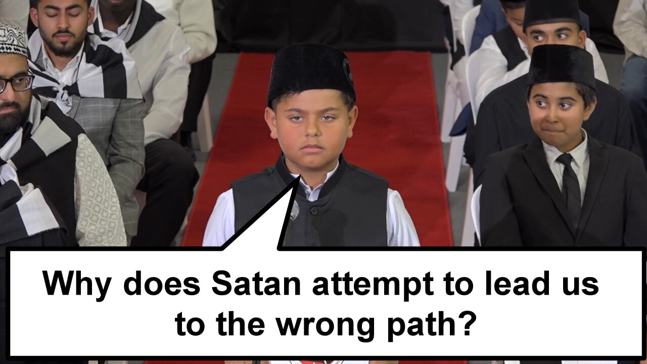 Why does Satan attempt to lead us to the wrong path?