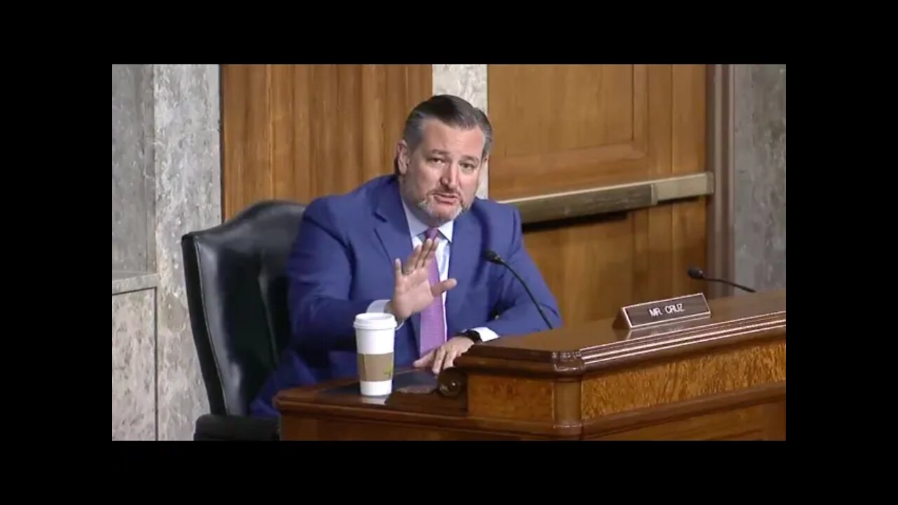 Sen. Ted Cruz Grills Biden's Radical DOJ Nominee