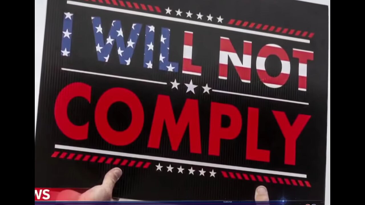 WE WILL NOT COMPLY